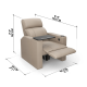 Verona Recliner (Fabric) Verona Recliner (Fabric)